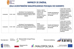 Harmonogram działań w ramach OTK 2011 w Małopolsce